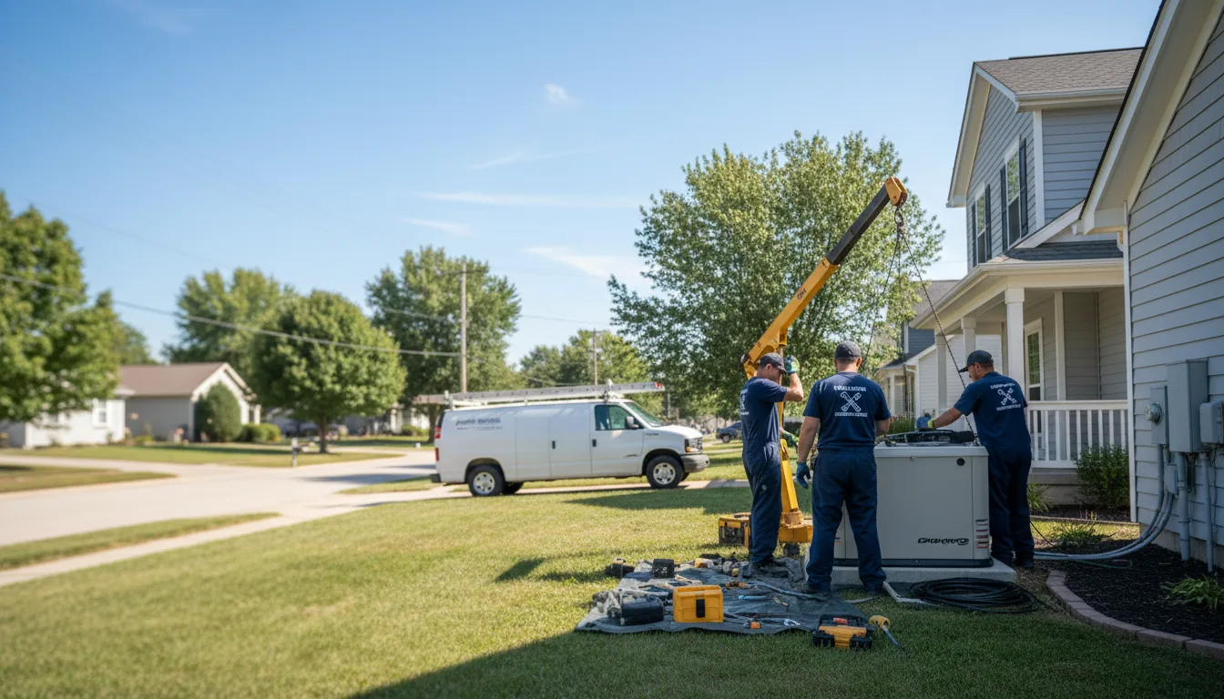 Generator Installation in French Camp, MS near me